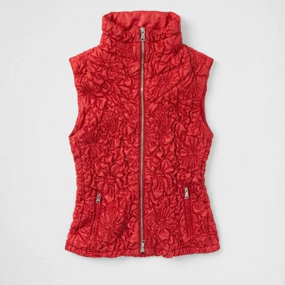 Prada Sport Red Satin Vest - 2008 Vintage - Picture 1 of 4